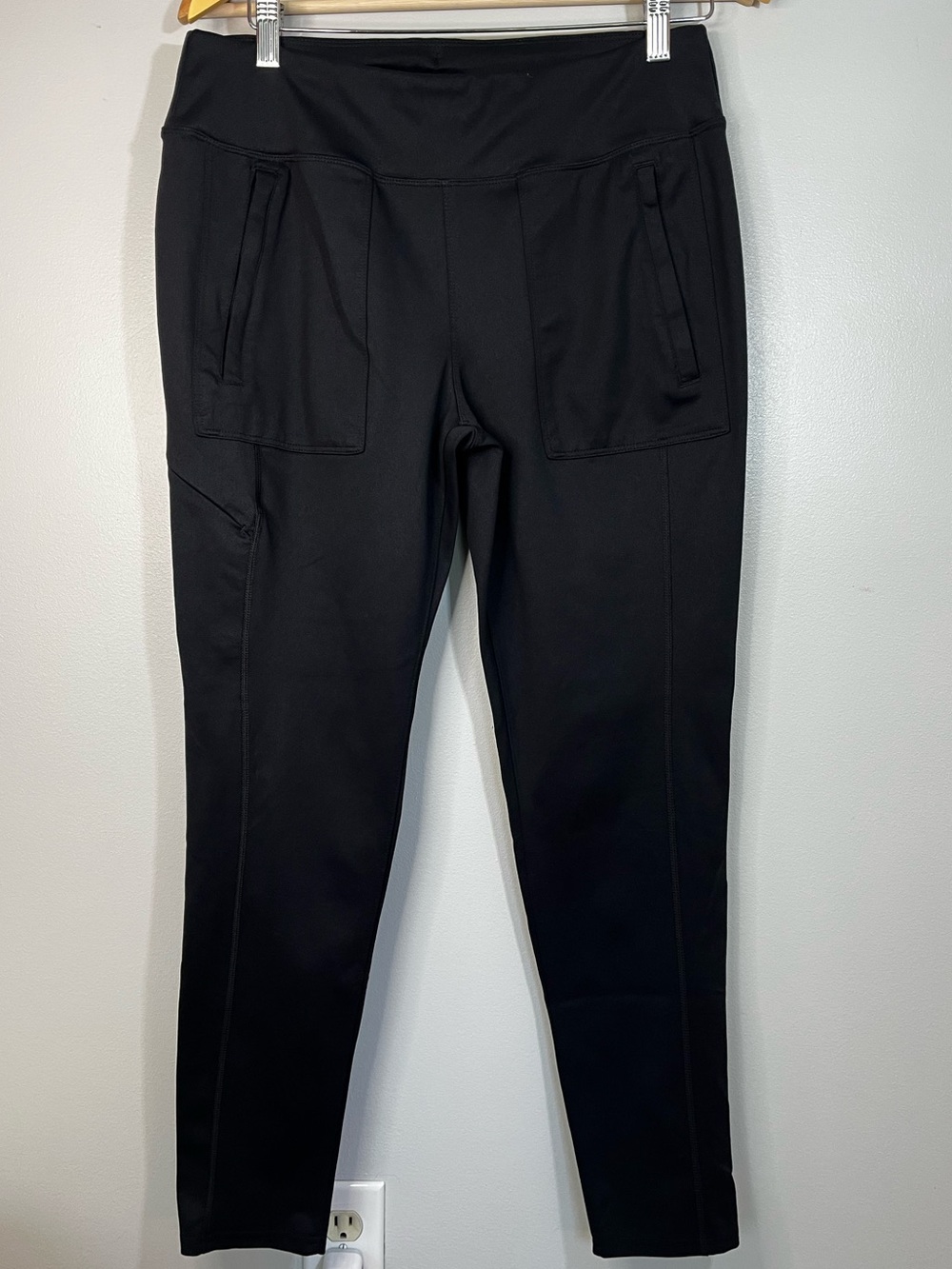 Ridgecut Toughwear Black High-Waist Pocket Work Pants Leggings Women’s Medium